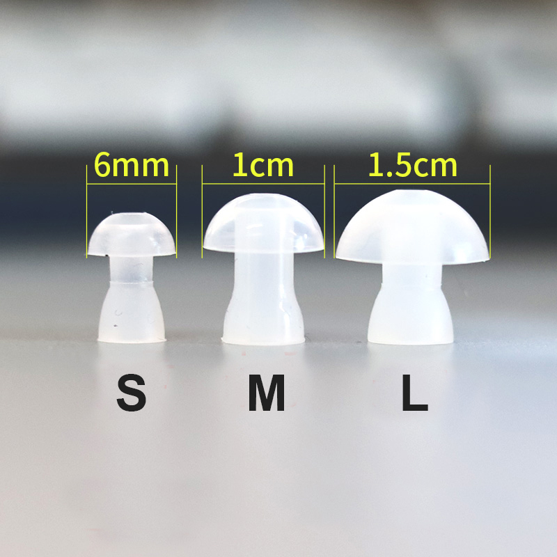 Silicone Ear Tip Replacement - Ear Caps Cushion for Earphone Hearing