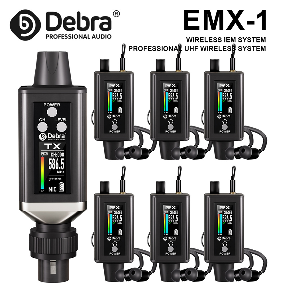 In Ear Monitor Iem - Debra Audio UHF Stereo IEM EMX-1