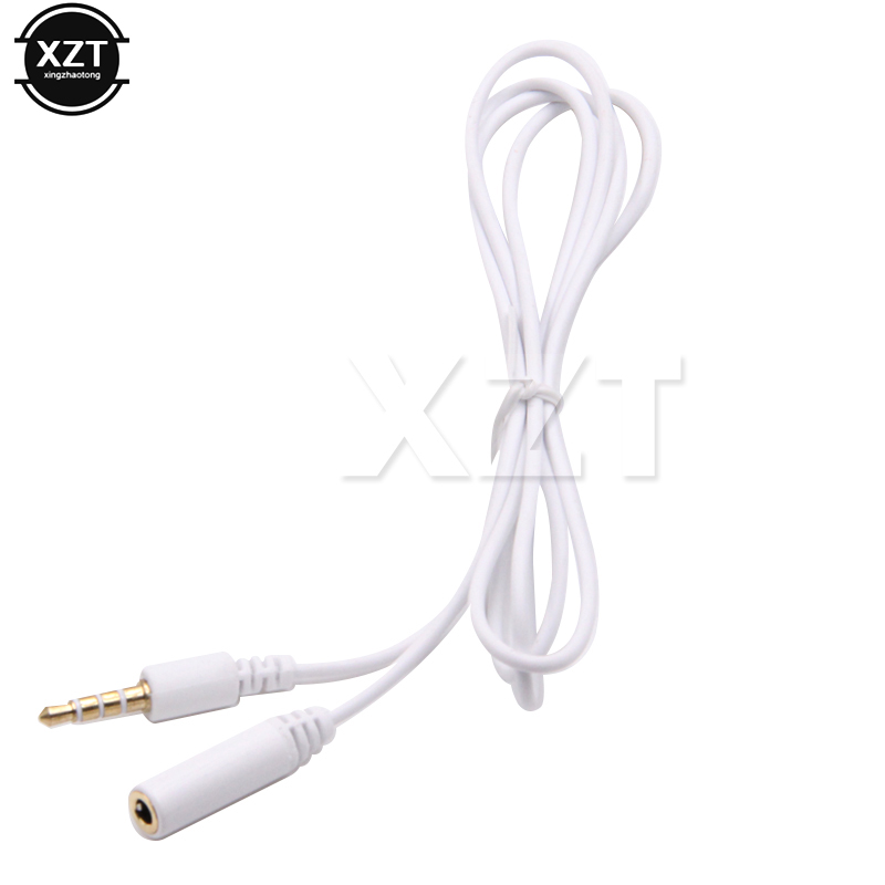 NEW 1M 3.5mm Male to Female 4  - Cable Extension 3.5 recension och pris
