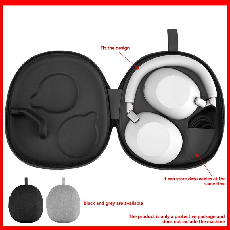 M51K-Portable Travel Carrying  - Headphone Case Hard recension och pris