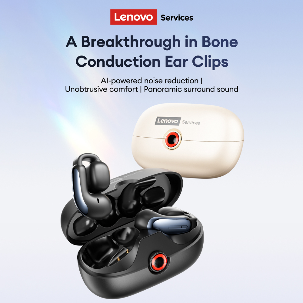 Lenovo LES-108 Bone Conduction - Wireless Earbuds Tws recension och pris