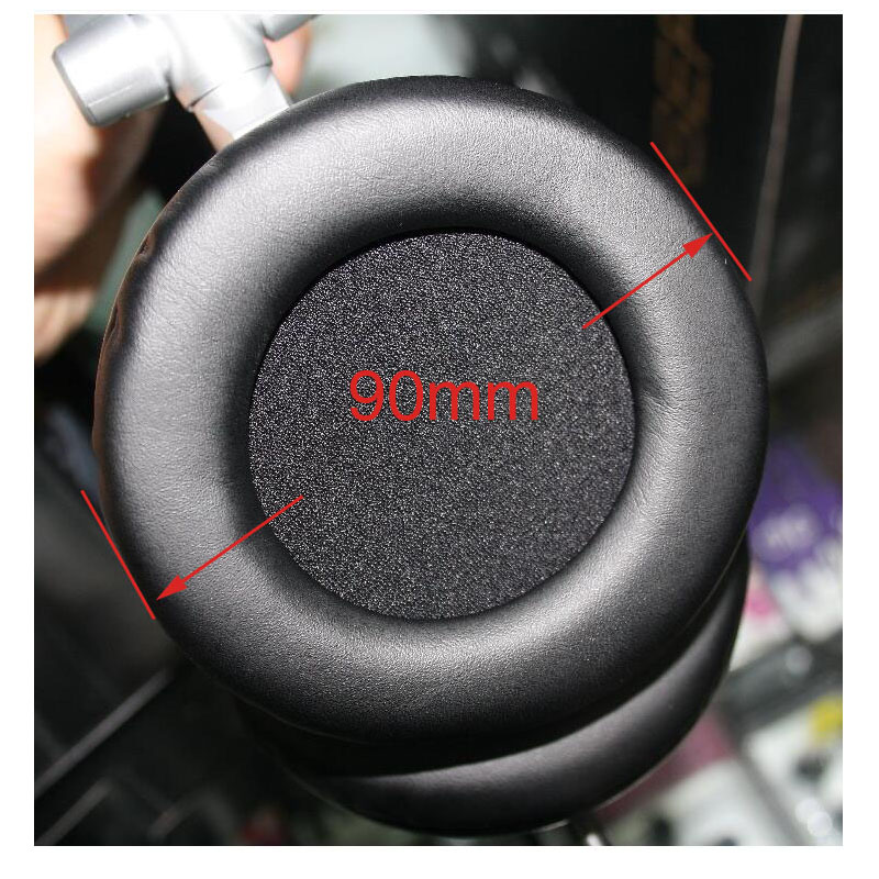 2pcs/pair 90mm Leather Earphon - Earphone Foam Tip recension och pris