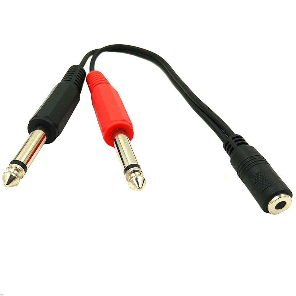 6.35 Mm Male To 2 6.35 Mm 3.5m - Cable Extension 3.5 recension och pris