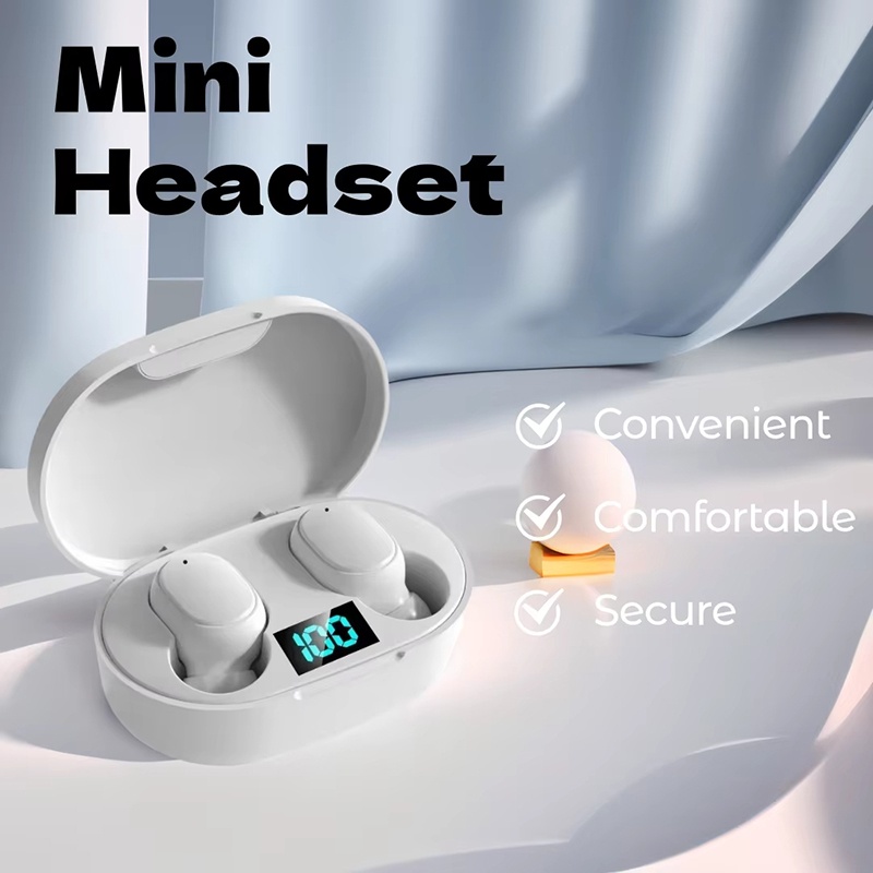 A6S TWS Earphone Wireless Blue - Wireless Earbuds Tws recension och pris