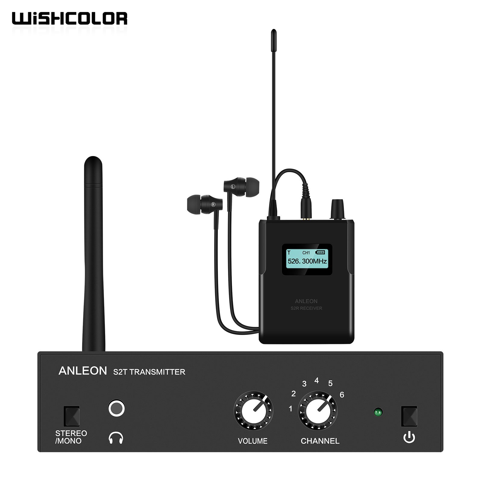 Wishcolor ANLEON S2 526-535MHz - In Ear Monitor Iem recension och pris