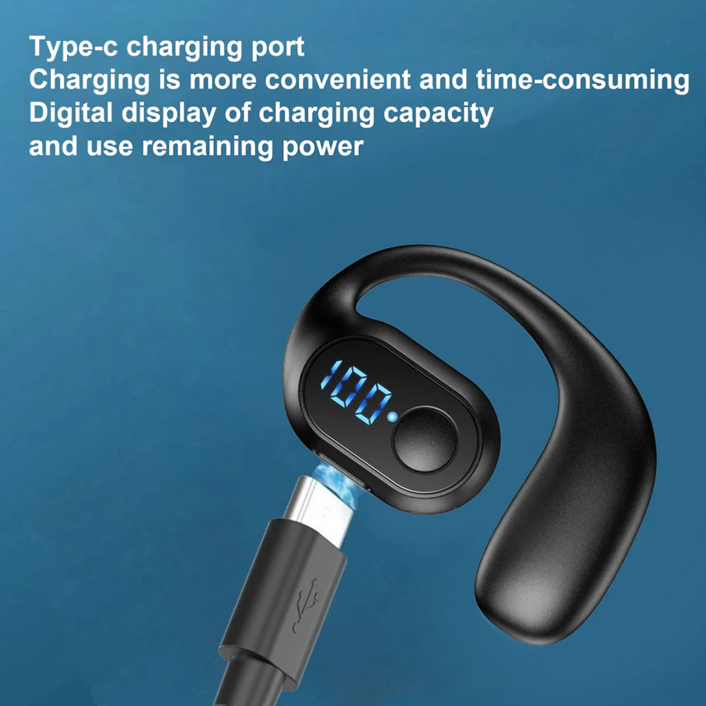 Wireless Bluetooth 5.4 Ear Hoo - Sports Earphone Hook recension och pris