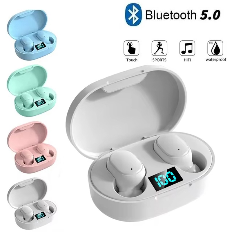 A6S TWS Earphone Wireless Blue - Wireless Earbuds Tws recension och pris