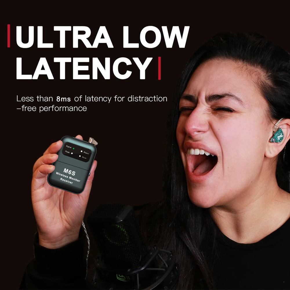 2.4G Stereo Wireless In-Ear Mo - In Ear Monitor Iem recension och pris