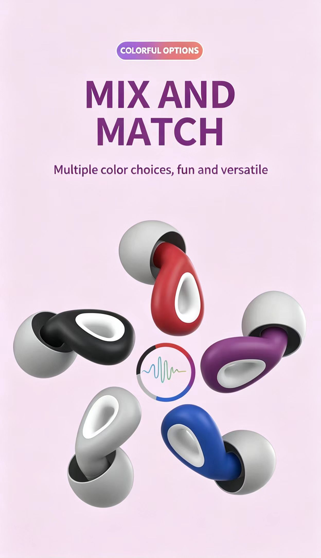 ES300-Soft Silicone Noise Redu - Silicone Ear Tip Replacement recension och pris