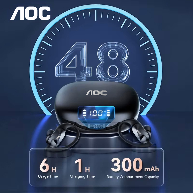 Choice AOC Sports Headset Wire - Wired Earphone Mic recension och pris
