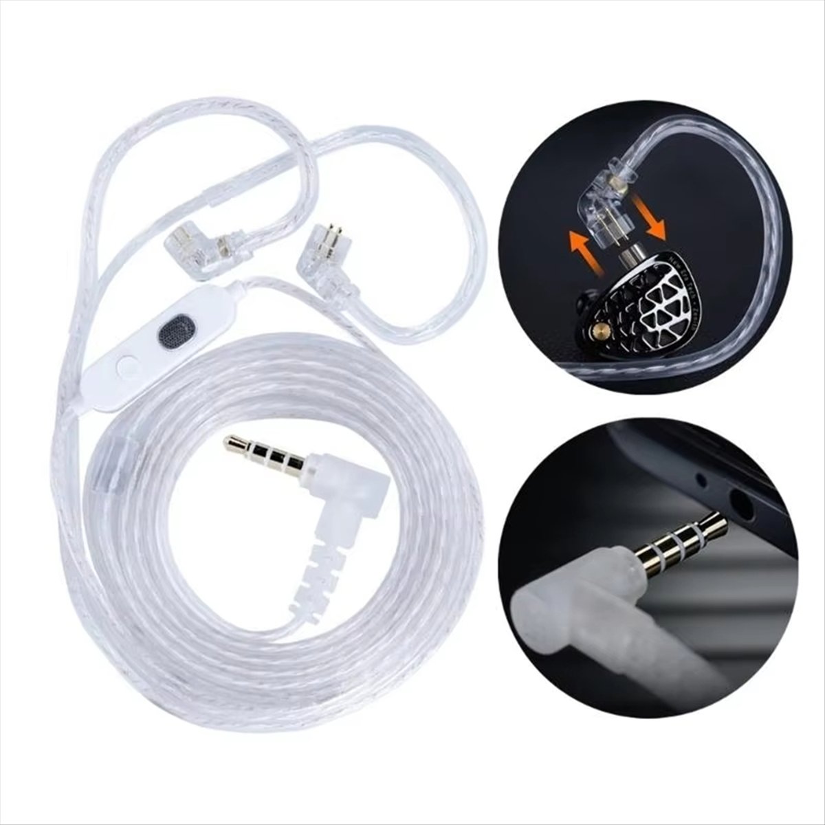 ABAN  Headphone Cord M2 Dual M - Wired Earphone Mic recension och pris