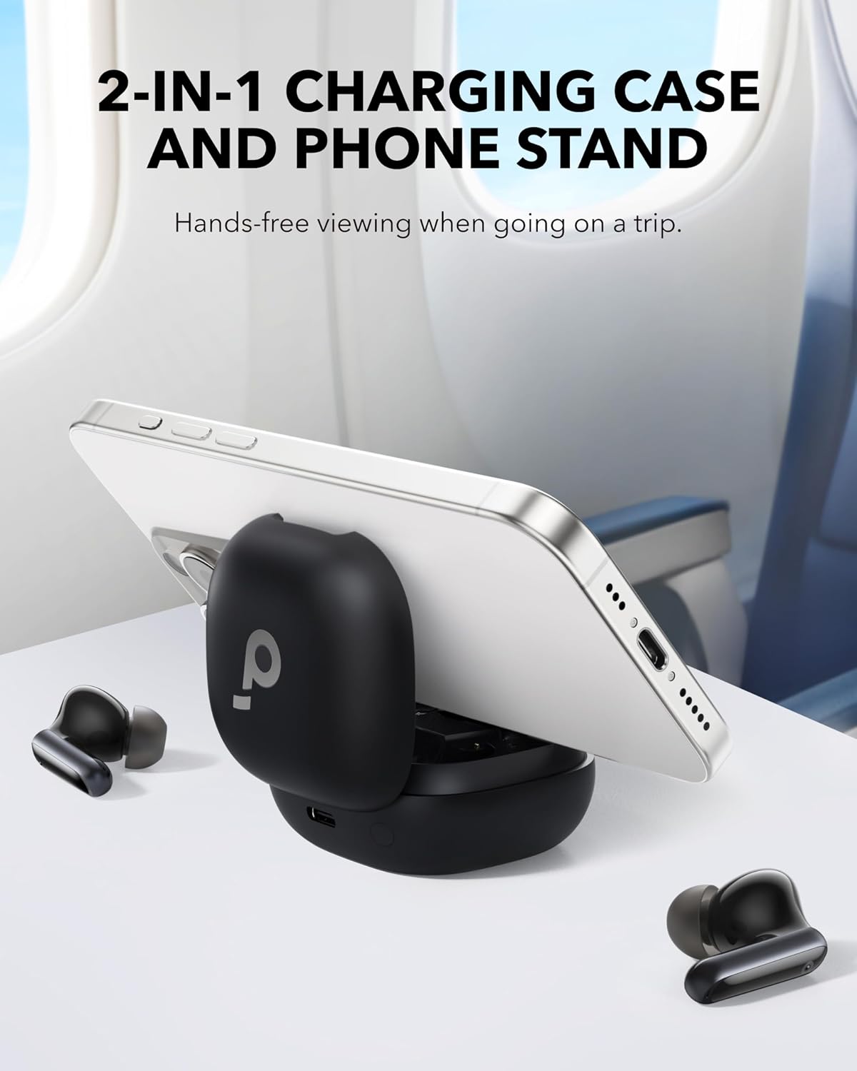 Adaptive Noise Cancelling Earb - Earbuds Charging Case recension och pris