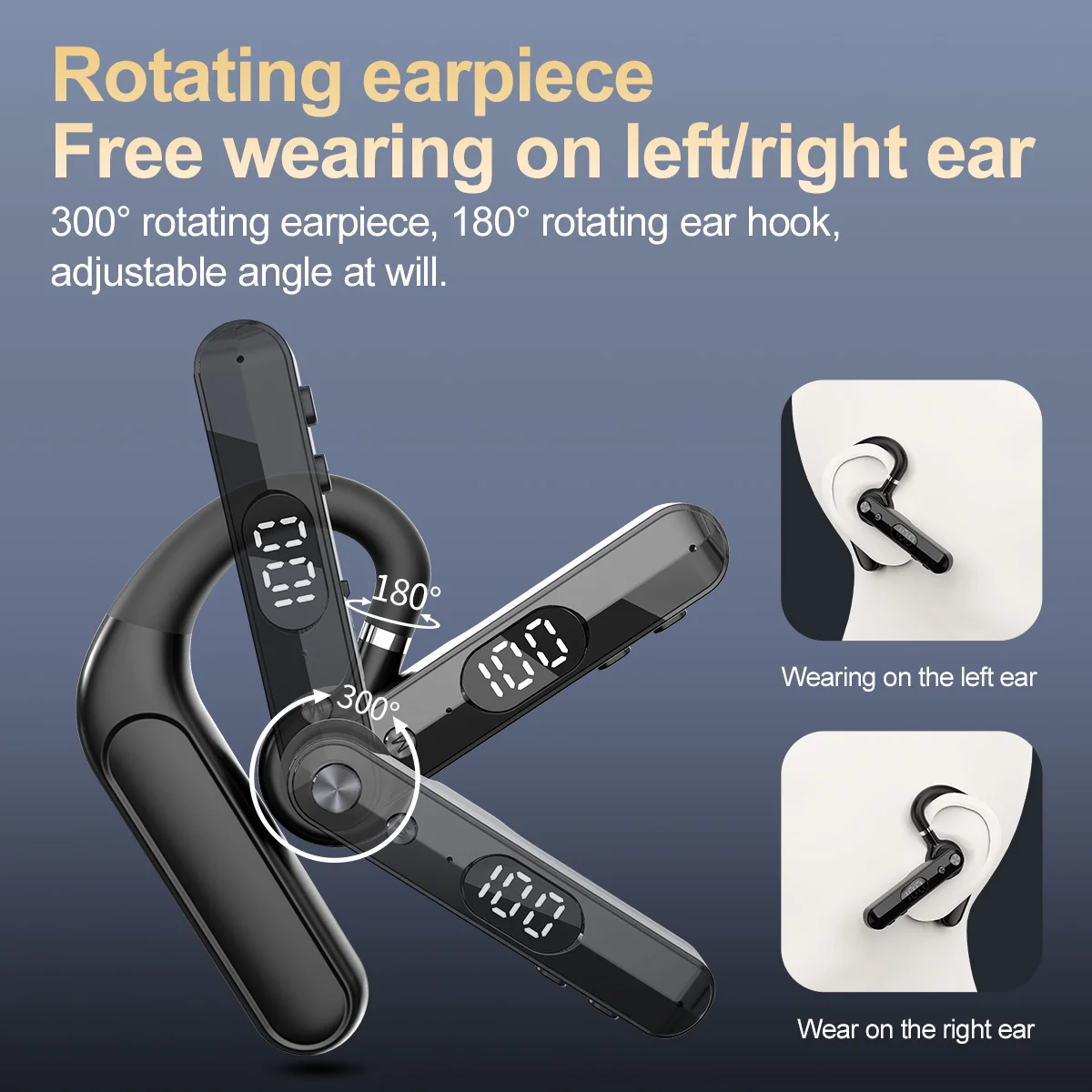 Wireless Bluetooth Headphones  - Noise Cancelling Headphone recension och pris