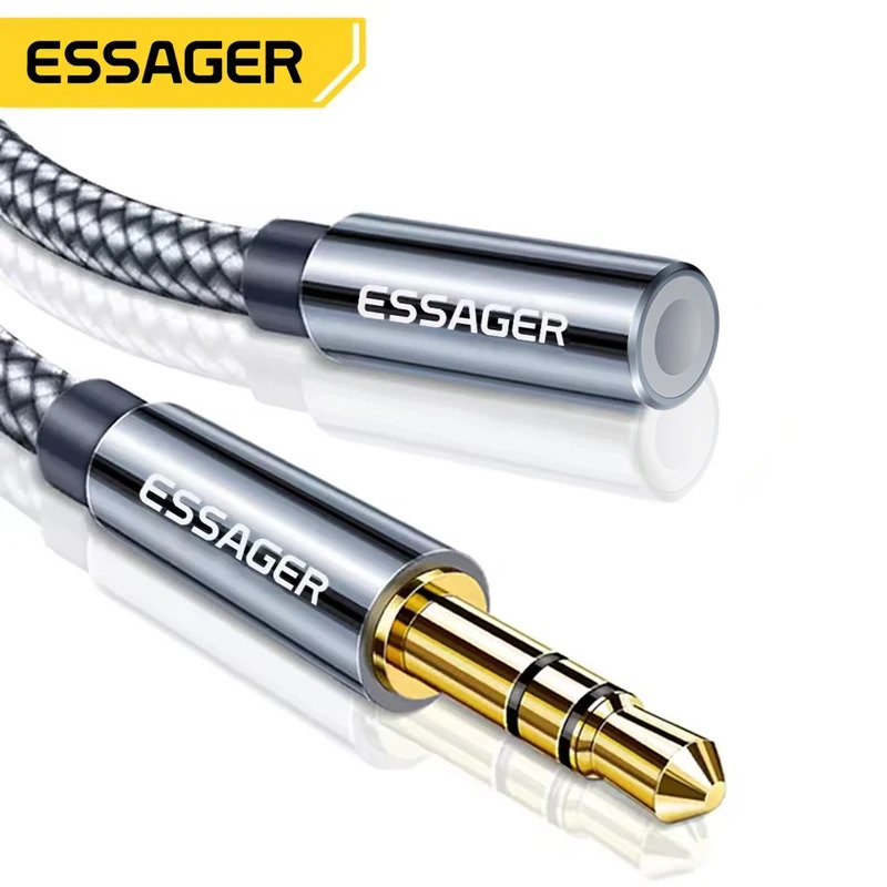 Essager 3.5mm Audio Aux Cable  - Earphone Splitter Jack recension och pris