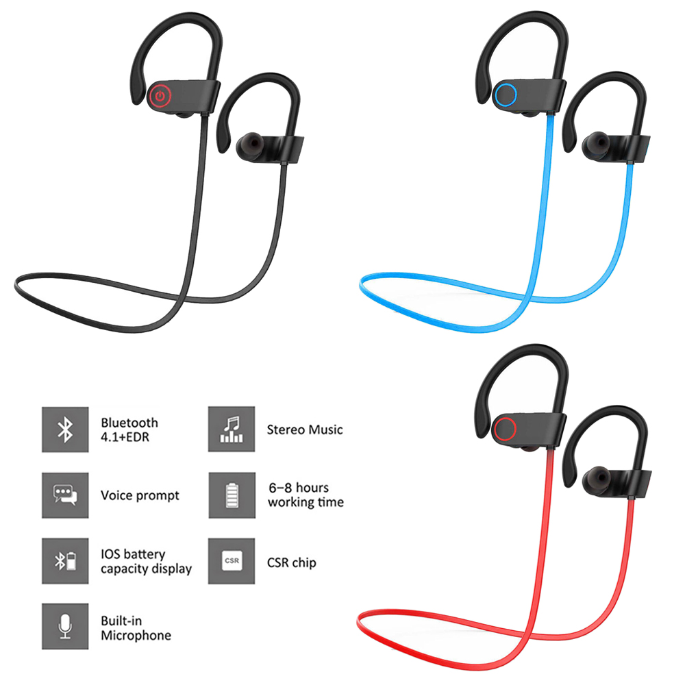 2024 Sports Neckband Wireless  - Sports Earphone Hook recension och pris