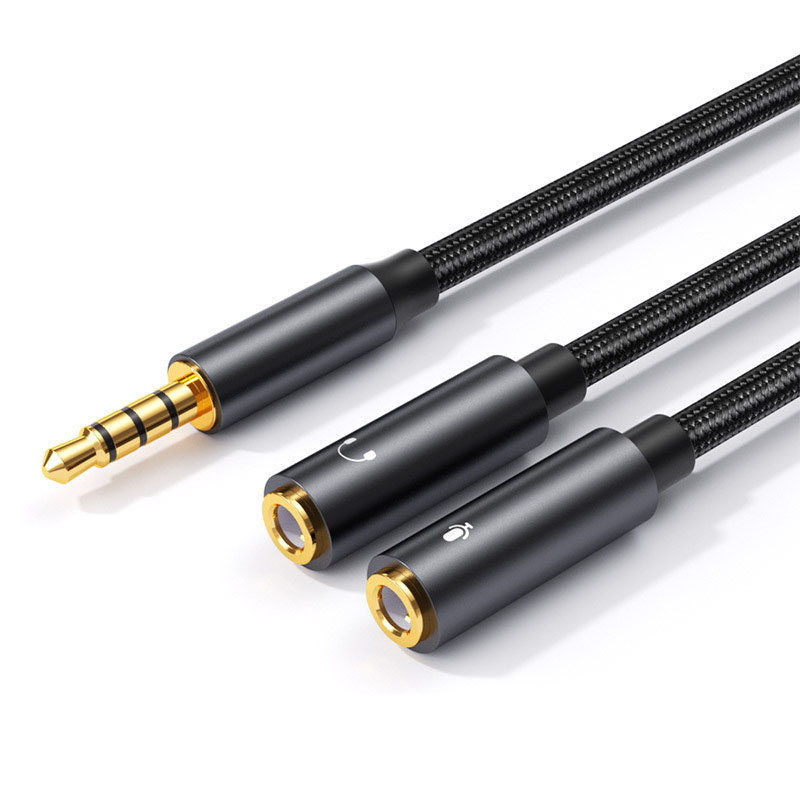 3.5mm Jack Aux Audio Cable Mal - Earphone Splitter Jack recension och pris