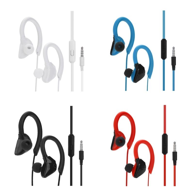 Sports Earbuds Wired with Micr - Sports Earphone Hook recension och pris